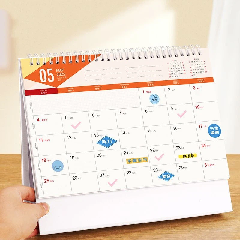 Horizontal Desk Calendar factory